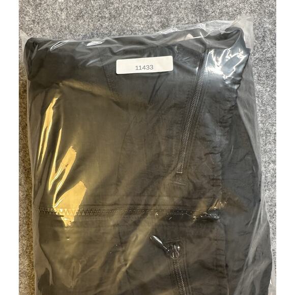 Vtg Nike Air Jordan Jumpman Full Zip Windbreaker Large Classics Black CV7418-010 - Picture 13 of 13